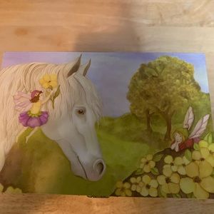 Enchantments Horse Fairy Musical Jewelry Box for girls, boys. Handmade item